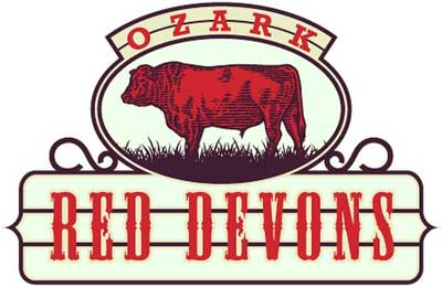 Ozark Red Devon Logo